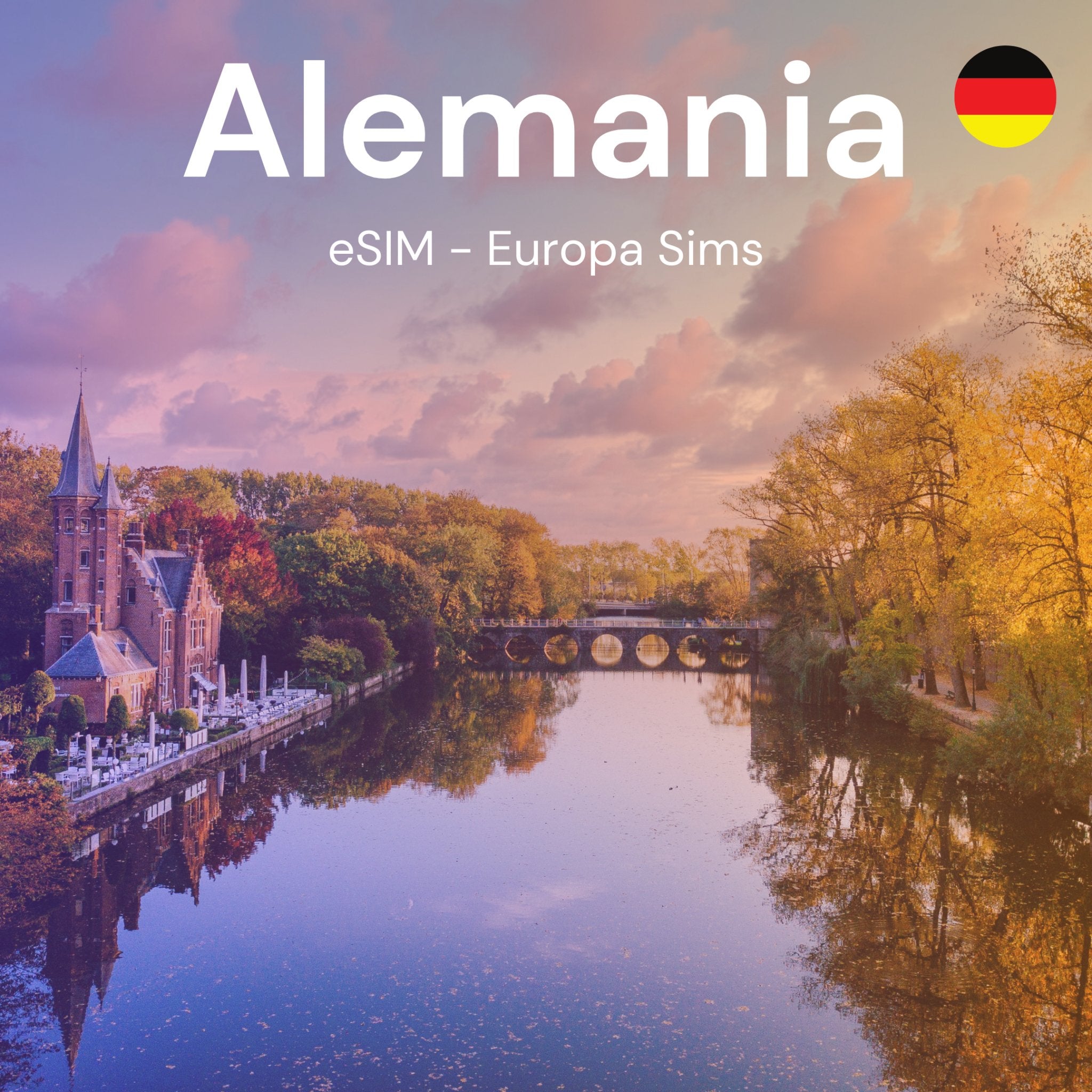 Alemania eSIM - Internet en tu celular - Europa SIMs