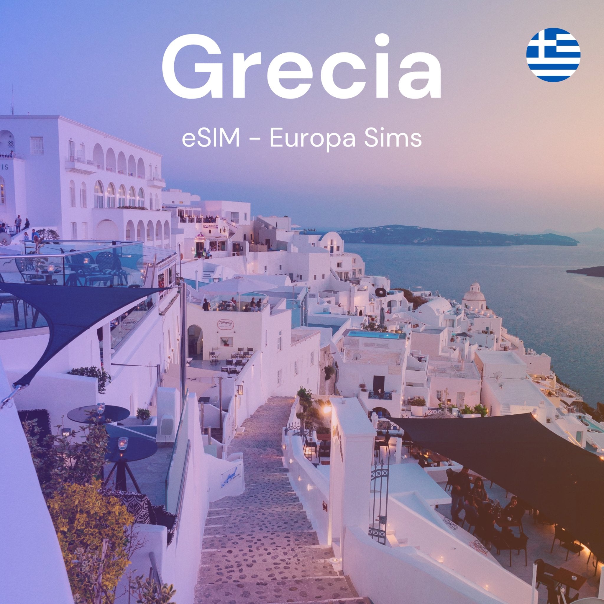 Grecia eSIM - Internet en tu celular - Europa SIMs