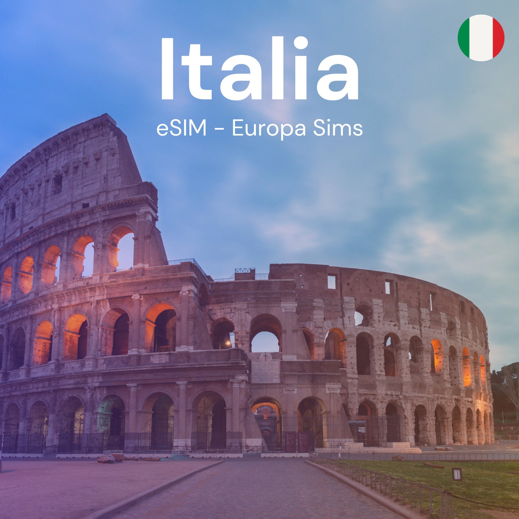 Italia eSIM - Internet en tu celular - Europa SIMs